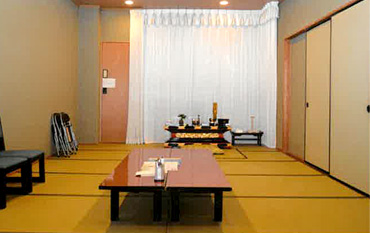 宇佐斎場 控室